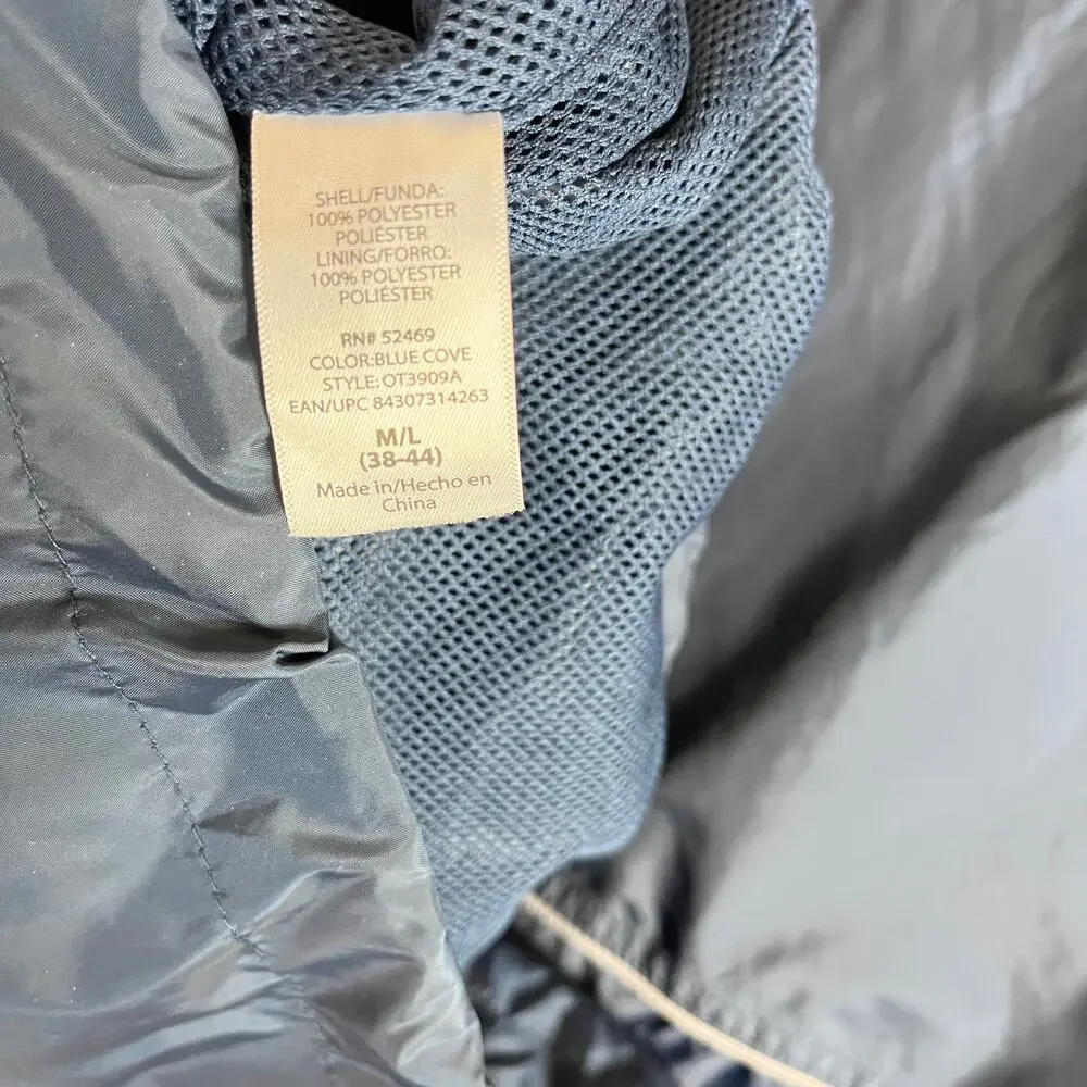 Ozark Trail Mens Zip Up Jacket Size M/L Navy Blue Men's